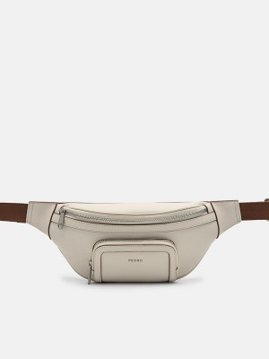 Beige Men's Pedro Fred Crossbody Bag | IMASUO-834