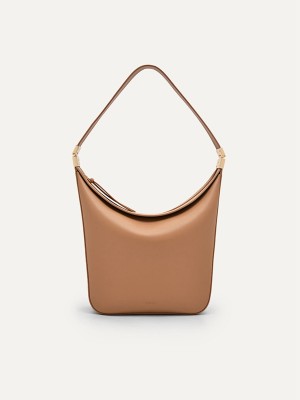 Beige Women's Pedro Jatte Hobo Bag | IPMSVB-634