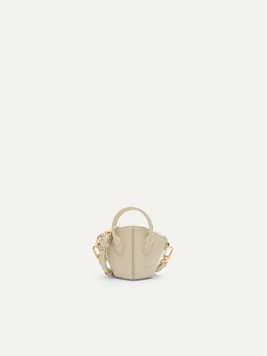 Beige Women's Pedro Micro Sling Pouches | NEZCJX-968