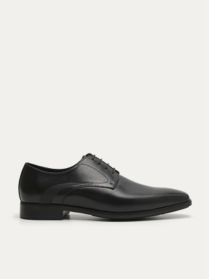 Black Men's Pedro Altitude Lightweight Derby Shoes | YFBLSM-546