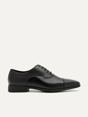 Black Men's Pedro Altitude Lightweight Oxford Shoes | CMHZSK-580