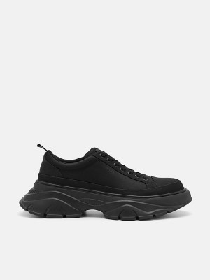 Black Men's Pedro Hybrix Sneakers | MAPOFG-421