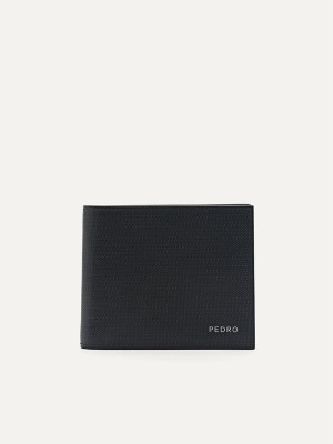 Black Men's Pedro Leather Wallet | GMDQRY-473