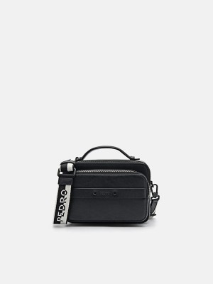 Black Men's Pedro Smith Sling Bag | SWXMUN-356