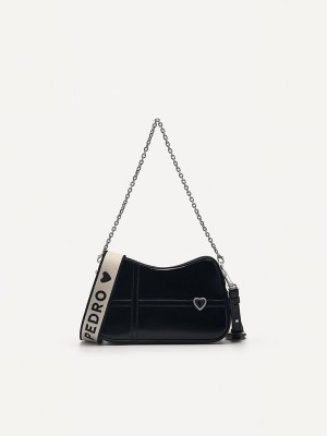 Black Women's Pedro Cady Mini Shoulder Bags | GWYBOE-872