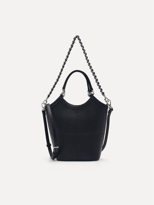 Black Women's Pedro Elle Tote Bag | QYLIRF-943