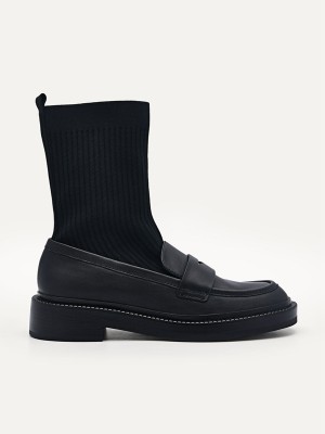 Black Women's Pedro Gropius Boots | ZTHKLU-361