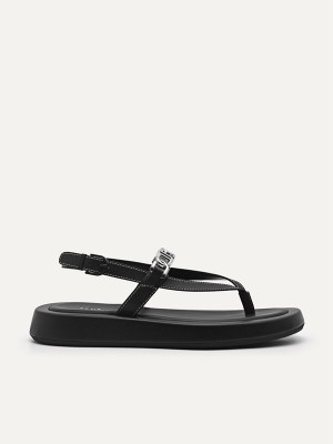 Black Women's Pedro Icon Sandals | AVZRGE-528