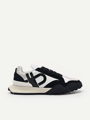 Black Women's Pedro Icon Suede Sneakers | YBSDKX-136