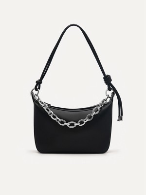 Black Women's Pedro Megan Hobo Bag | KCQGDJ-048