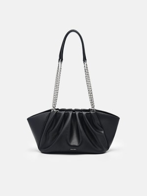 Black Women's Pedro Nalia Shoulder Bags | EHFSLD-297