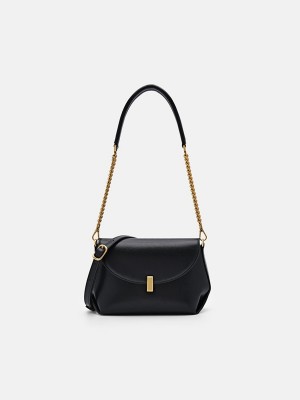 Black Women's Pedro Naomie Mini Shoulder Bags | QJLKHS-219