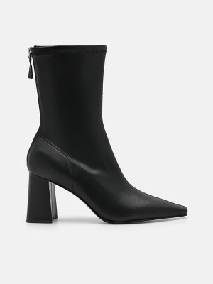 Black Women's Pedro Natasha Ankle Boots | EZWAQL-846