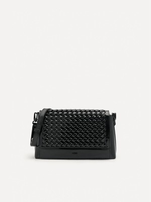 Black Women's Pedro Palma Shoulder Bags | MCBLAF-695