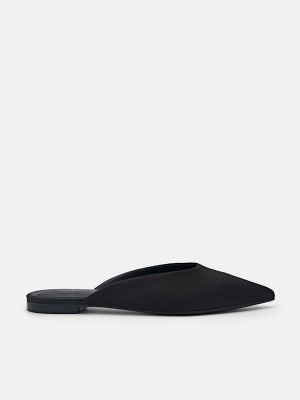 Black Women's Pedro Peggy Mules | HQXPRJ-012