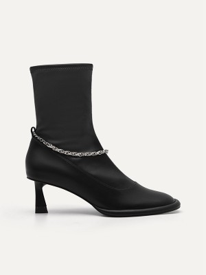 Black Women's Pedro Sistrah Ankle Boots | NZQIER-602