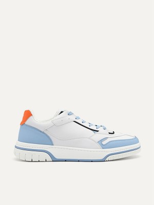 Blue Men's Pedro Icon EOS Low Top Sneakers | YHSNLI-872