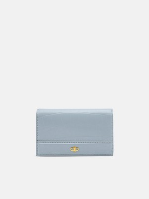 Blue Women's Pedro Icon Leather Bifold Wallet | PSCEKA-736