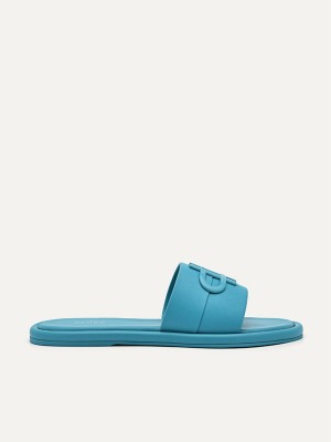 Blue Women's Pedro Icon Leather Sandals | XKIPDY-983