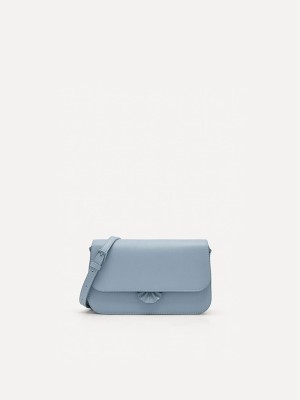 Blue Women's Pedro Iris Shoulder Bags | LUCTXD-709