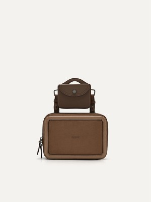 Brown Men's Pedro Ranger Sling Bag | NIGVQT-864