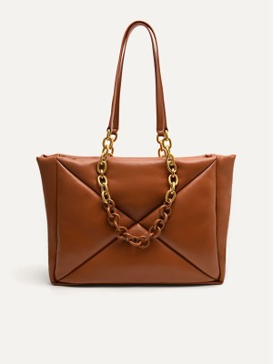 Brown Women's Pedro Charlotte Tote Bag | WMLNHS-645