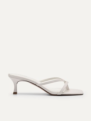 Cream Women's Pedro Corrin Heels Sandals | FJPZAS-854