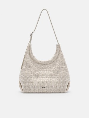 Cream Women's Pedro Naomie Hobo Bag | JKSPMT-950