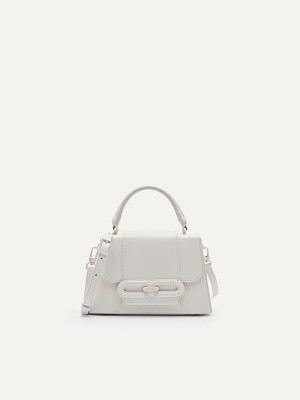 Cream Women's Pedro Studio Kate Leather Handbag | FQNIGR-015