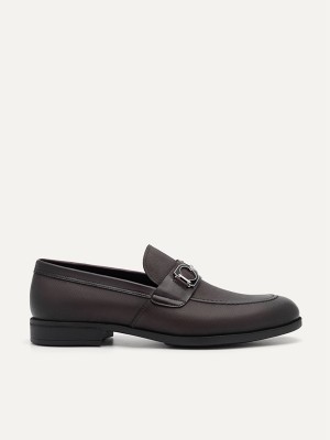 Dark Brown Men's Pedro Altitude Lightweight Antonio Loafers | PBDAZU-895