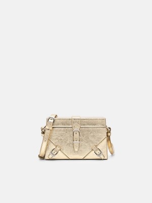 Gold Women's Pedro Mara Mini Shoulder Bags | YGDKUL-568