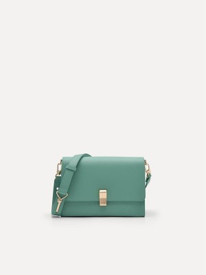 Green Women's Pedro Carolyn Shoulder Bags | PUHZSD-375