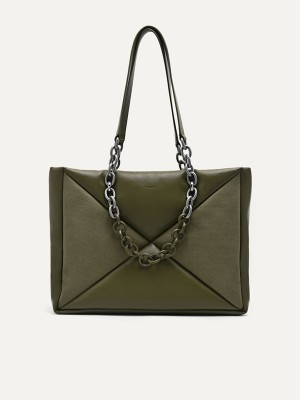 Green Women's Pedro Charlotte Tote Bag | MZYPHQ-462