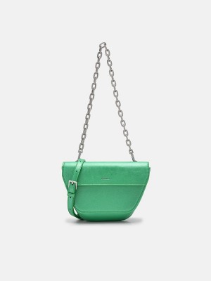 Green Women's Pedro Olivia Shoulder Bags | HTAQRP-642