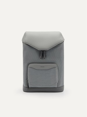 Grey Men's Pedro Nomad Backpacks | QGKCAY-719