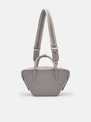 Grey Women's Pedro Olivia Handbag | OTEGSI-586