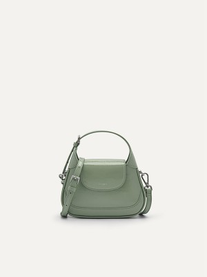 Light Green Women's Pedro Lilah Shoulder Bags | THFGXN-294