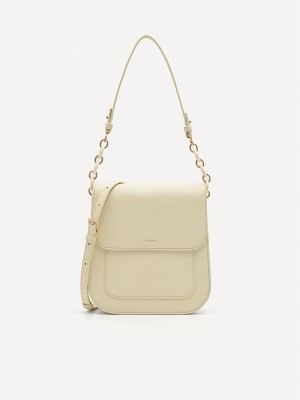 Light Yellow Women's Pedro Sydney Shoulder Bags | TECIWG-168