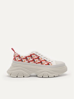 Multicolor Women's Pedro Hybrix Textured Sneakers | HUQJLC-108