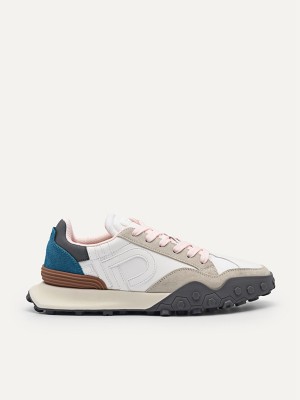 Multicolor Women's Pedro Icon Suede Sneakers | QHLNMU-419