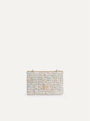 Multicolor Women's Pedro Tweed Shoulder Bags | WVKHXU-849