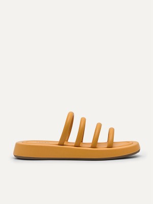 Mustard Women's Pedro Fava Sandals | YZATSW-294