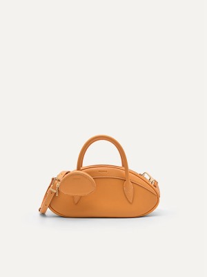 Orange Women's Pedro Bianca Shoulder Bags | DMLTIV-196