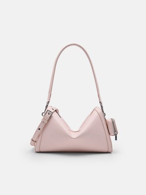 Pink Women's Pedro Maggie Shoulder Bags | GWEMRU-309