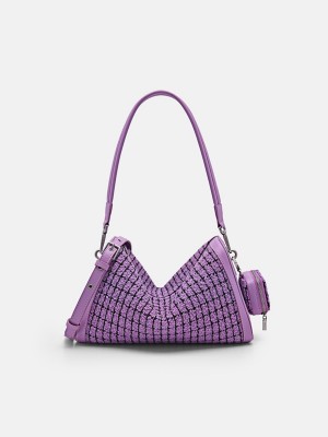 Purple Women's Pedro Maggie Shoulder Bags | ZGJPVN-359