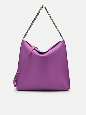 Purple Women's Pedro Maggie Shoulder Bags | OIRUHV-625