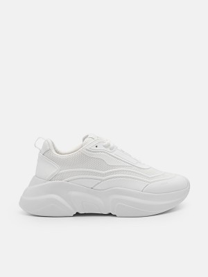 White Women's Pedro Altura Sneakers | OPEXQR-740