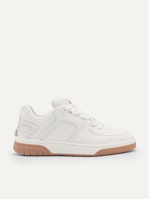 White Women's Pedro EOS Sneakers | CXKJIA-765