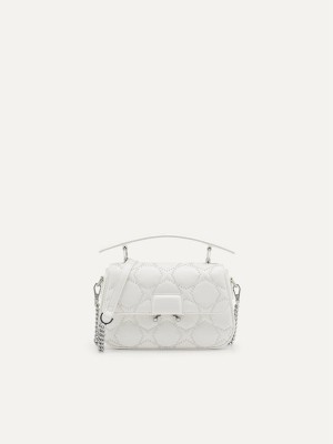 White Women's Pedro Maisie Mini Shoulder Bags | TSNXGD-052