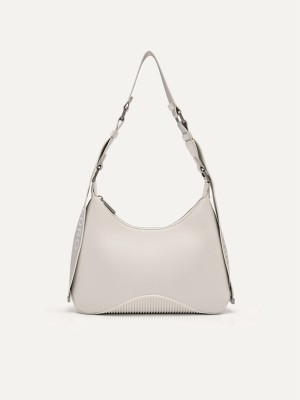 White Women's Pedro Maria Hobo Bag | LUXDCI-210